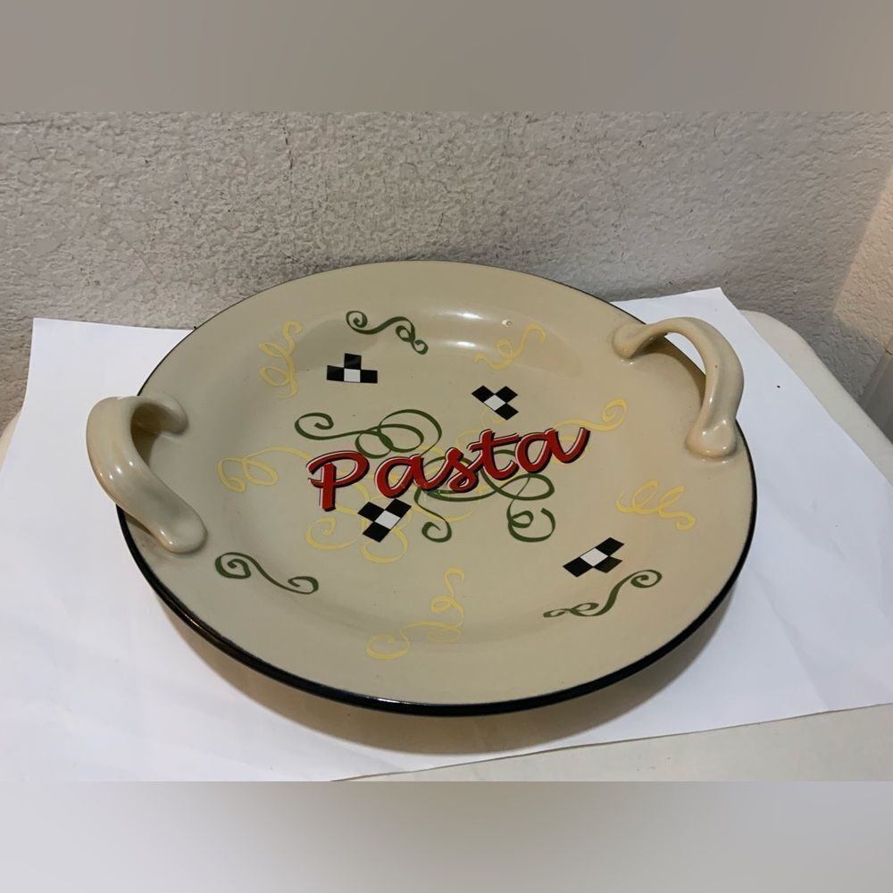 2004 Home & Garden Party 14” Pasta Serving Bowl